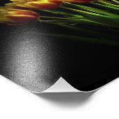 Tulpen in de ventilatorfase foto afdruk (Hoek)