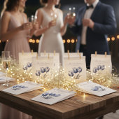 Tulpen in Delfts Blauw aanpasbaar Bedankzakje