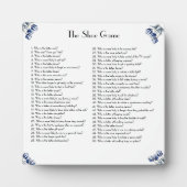 Tulpen in Delfts Blauw aanpasbaar Fotoplaat (Voorkant)