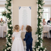 Tulpen in Delfts Blauw aanpasbaar Perfect Poster