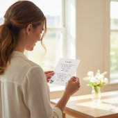 Tulpen in Delfts Blauw aanpasbaar RSVP Kaartje