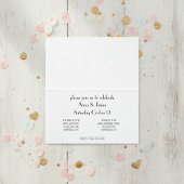 Tulpen in Delfts Blauw aanpasbare kaart