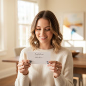 Tulpen in Delfts Blauw aanpasbare kaart