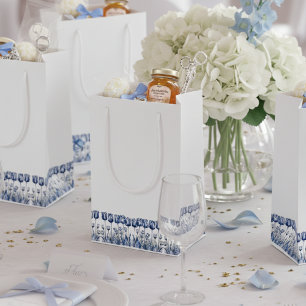 Tulpen in Delfts Blauw Klein Cadeauzakje