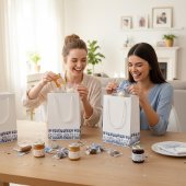 Tulpen in Delfts Blauw Klein Cadeauzakje