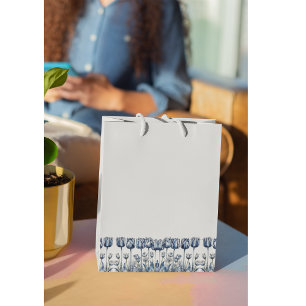 Tulpen in Delfts Blauw Klein Cadeauzakje