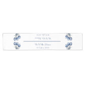 Tulpen in Delfts Blauw Korte Tafelloper (Horizontaal)