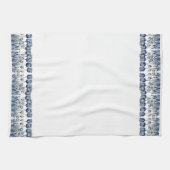 Tulpen in Delfts Blauw Theedoek (Horizontaal)