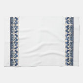 Tulpen in Delfts Blauw Theedoek (Horizontaal)