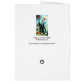 Tulpen in een Vase door Paul Cezanne,  kunst (Achterkant)