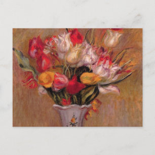 Tulpen in een Vase Fine Art Bridal-Briefkaart Uitnodiging Briefkaart