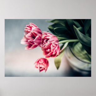 Tulpen in een Vase Poster