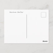 Tulpen in het raam Briefkaart (Achterkant)