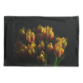 Tulpen in het ventilatorbundel kussensloop (Achterkant)