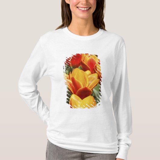 Tulpen in Keukenhof Gardens, Holland. T-shirt (Voorkant)