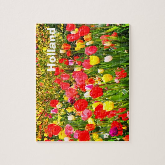 Tulpen in Nederland Legpuzzel (Verticaal)