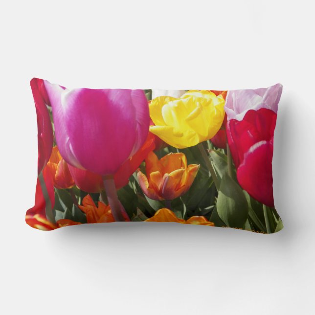 Tulpen in overvloed kussen (Voorkant)