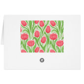 Tulpen in rood en groen (Achterkant Horizontaal)