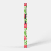 Tulpen in rood en groen samsung galaxy hoesje (Rechterkant)