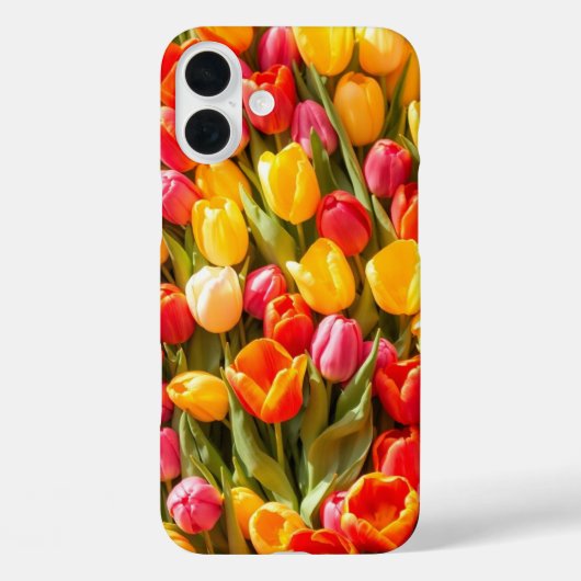 Tulpen in volle bloei Case-Mate iPhone case (Achterkant)