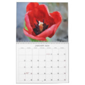 Tulpen in Waterverf Bloemenkunst Kalender (Jan 2026)