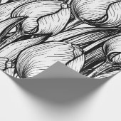 Tulpen in zwart-wit cadeaupapier (Hoek)