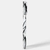 Tulpen in zwart-wit Case-Mate iPhone case (Achterkant / Rechts)