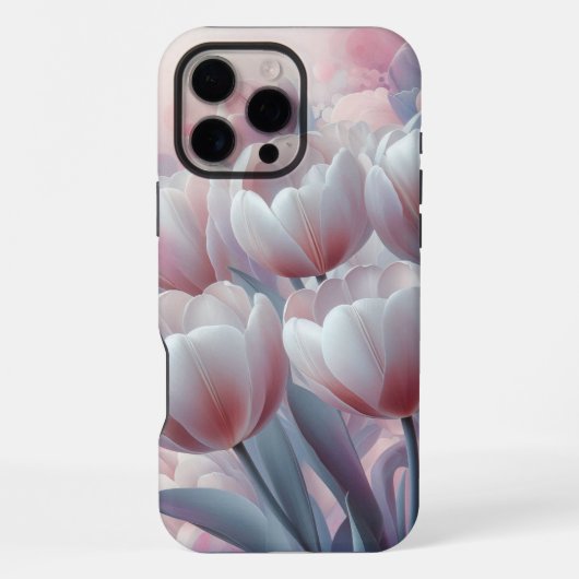 Tulpen iPhone hoesje (Achterkant)