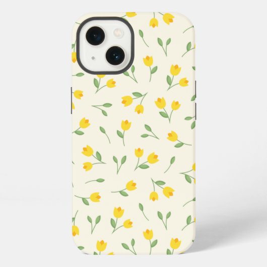 Tulpen iPhone Hoesje (Achterkant)