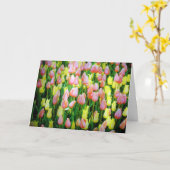 tulpen kaart (Gele Bloem)