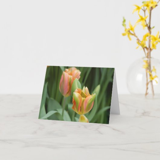 Tulpen Kaart (Gele Bloem)
