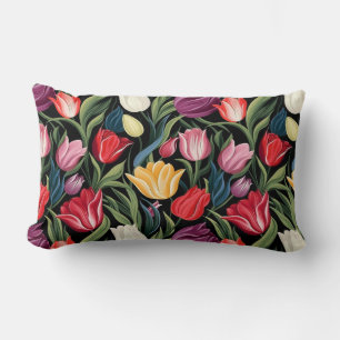 Tulpen Katoenen Worp Kussen