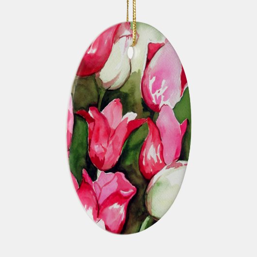 tulpen keramisch ornament (Rechts)
