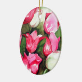 tulpen keramisch ornament (Links)