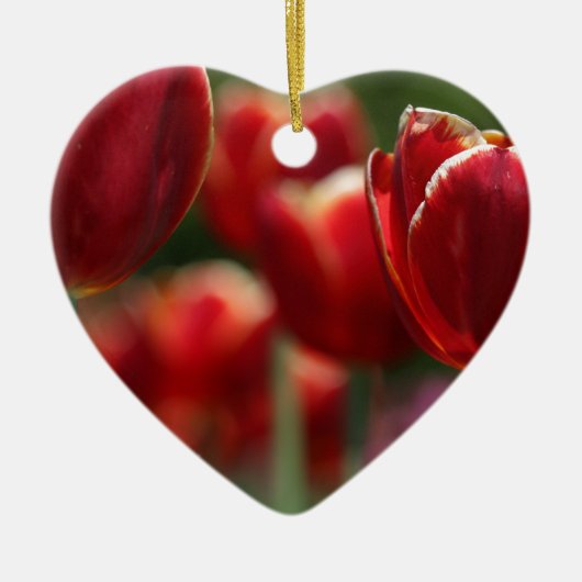 Tulpen Keramisch Ornament (Voorkant)