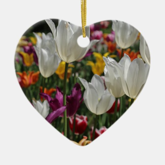 Tulpen Keramisch Ornament (Voorkant)