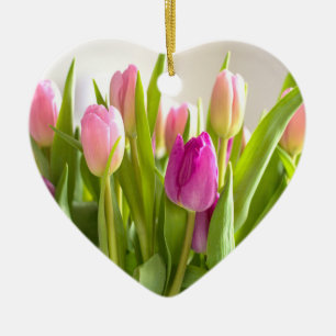 tulpen keramisch ornament