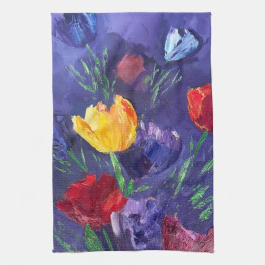 Tulpen keukendoek_Alaska Theedoek (Verticaal)