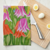 Tulpen keukenhanddoek (Quarter Fold)