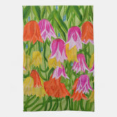 Tulpen keukenhanddoek (Verticaal)