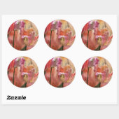 Tulpen - Kleuren van Love Art Sticker (Vel)