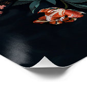 Tulpen Kleurrijke Schilderen Decoupage Perfect Poster (Hoek)