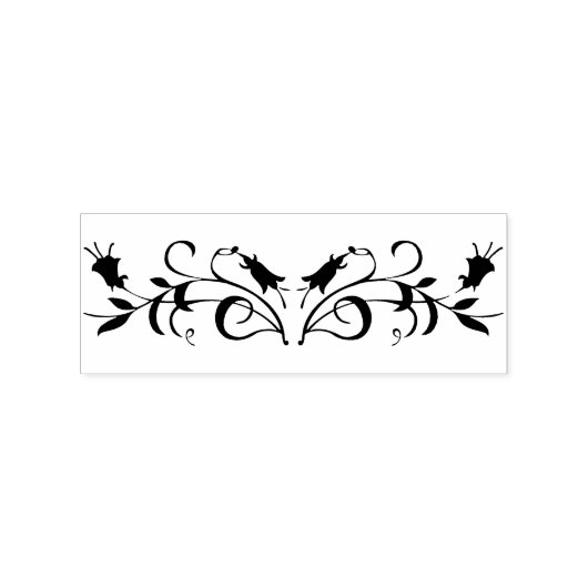 Tulpen kunststempel rubberstempel (Afrduk)