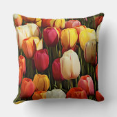 Tulpen Kussen (Achterkant)