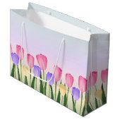 Tulpen Large Cadeautasje (Voorkant Gekanteld)