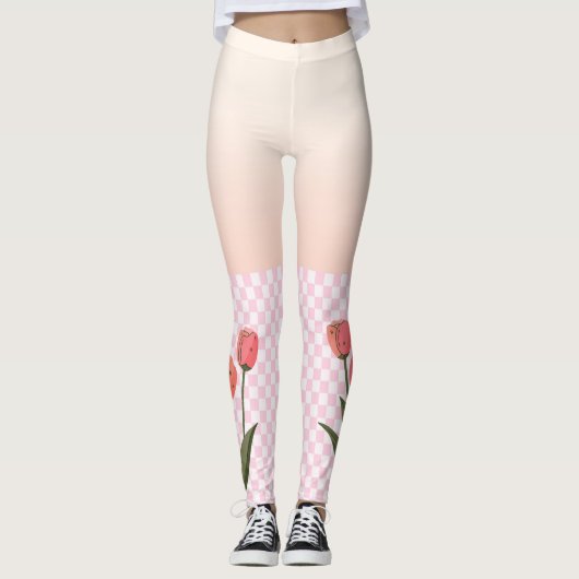 Tulpen Leggings (Voorkant)