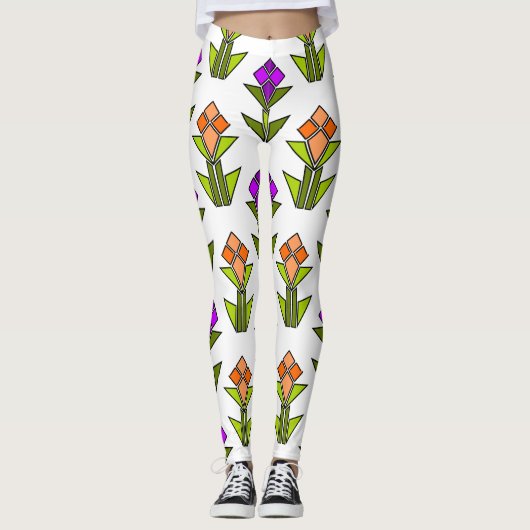 Tulpen Leggings (Voorkant)