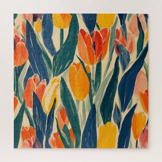 Tulpen Lente Pracht Legpuzzel (Verticaal)