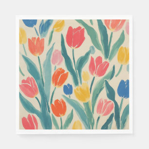 Tulpen Lente Pracht Servet
