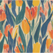 Tulpen Lente Pracht Sticker (Voorkant)